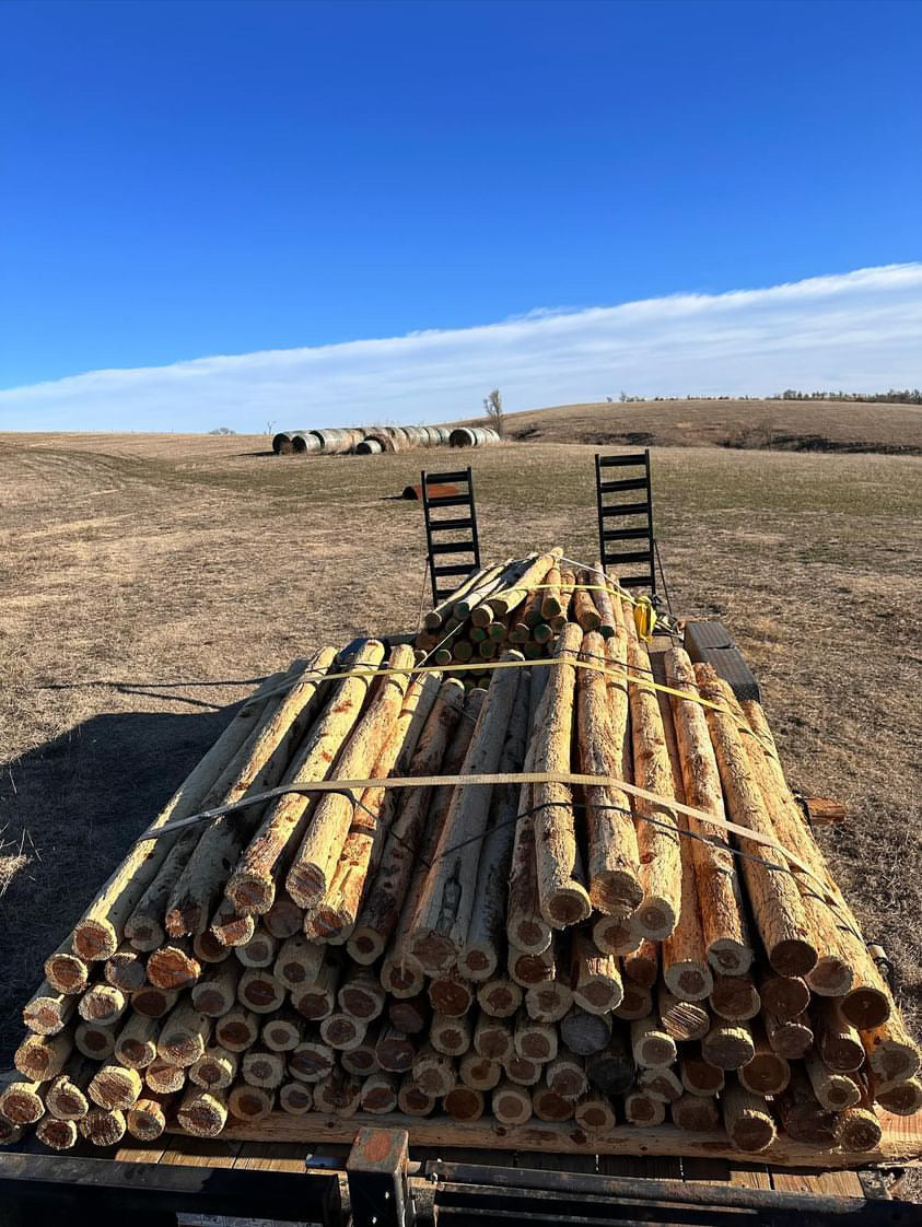 3.5”-4” x 6.5’ Cedar SpencePost 50 Post Bundle