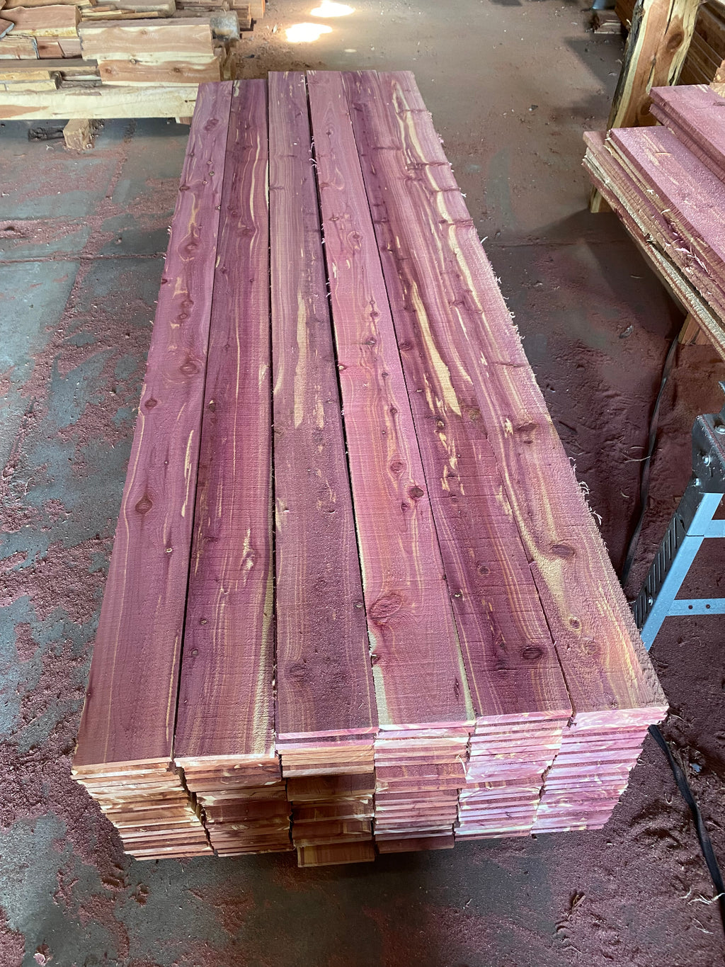 3/4”x6”x8’ Cedar Lumber C.R. SPENCE & CO. Nebraska Eastern Red Cedar