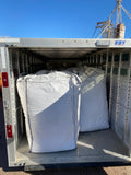 Cedar Barons Show Fiber Bagged loaded in EBY Livestock trailer 