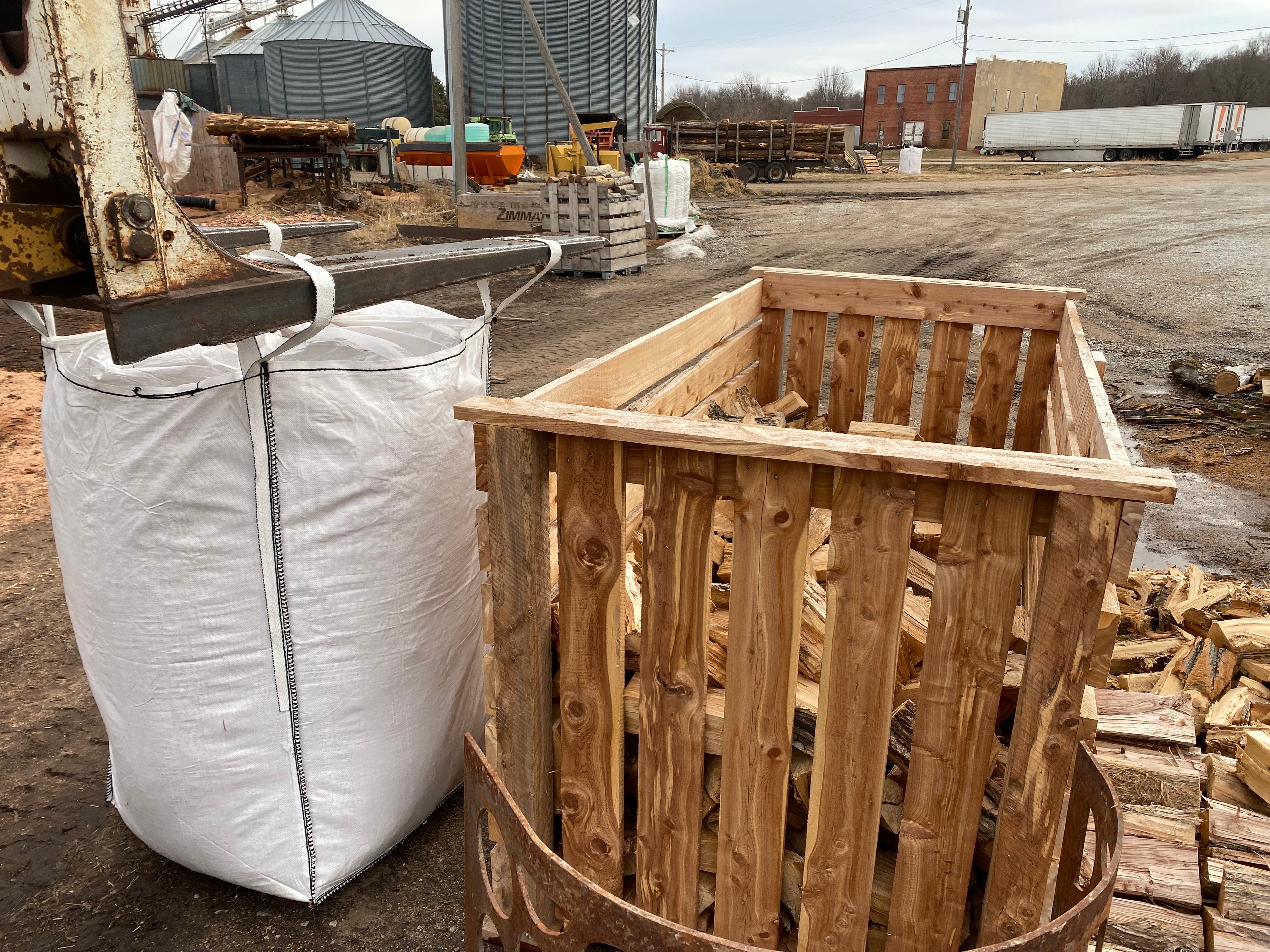 Pine Firewood 1/3 Cord Bag
