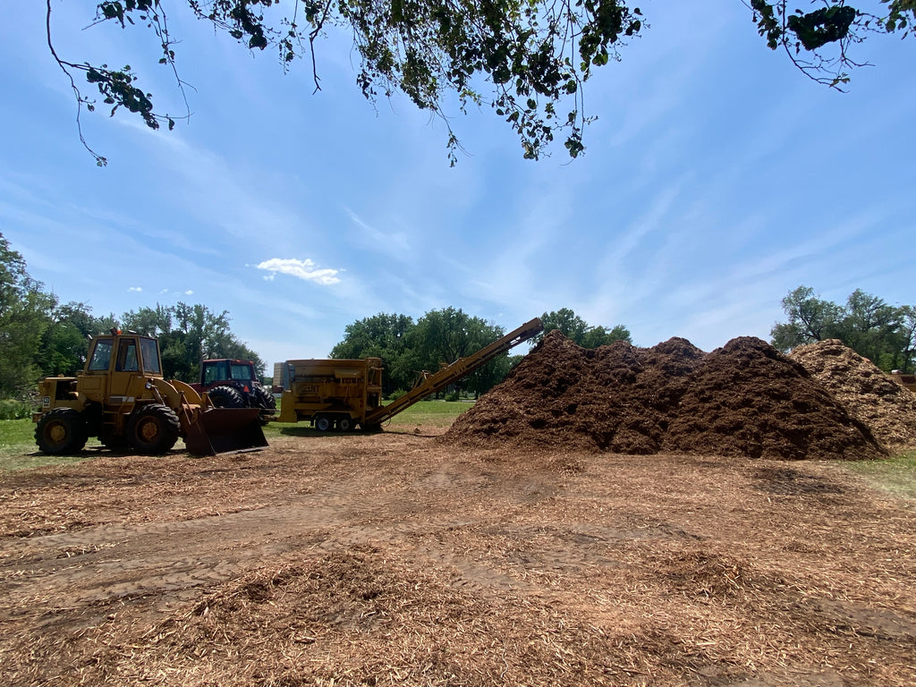 $50/Yard Cedar Mulch Natural Brown