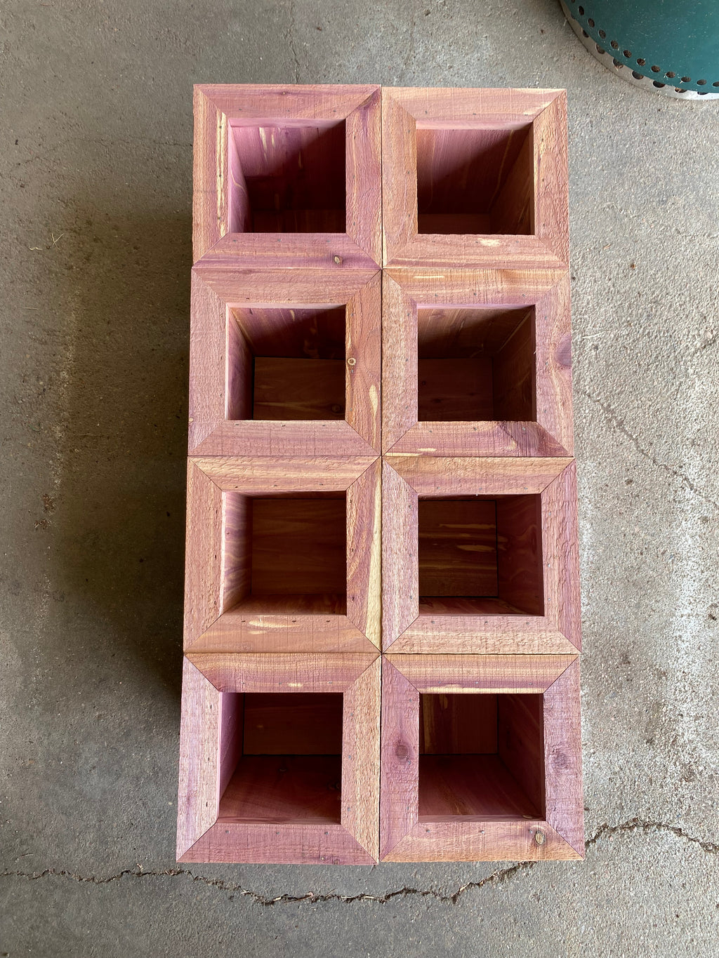 Cedar Box Handcrafted 11” H x 8” W x 5” opening